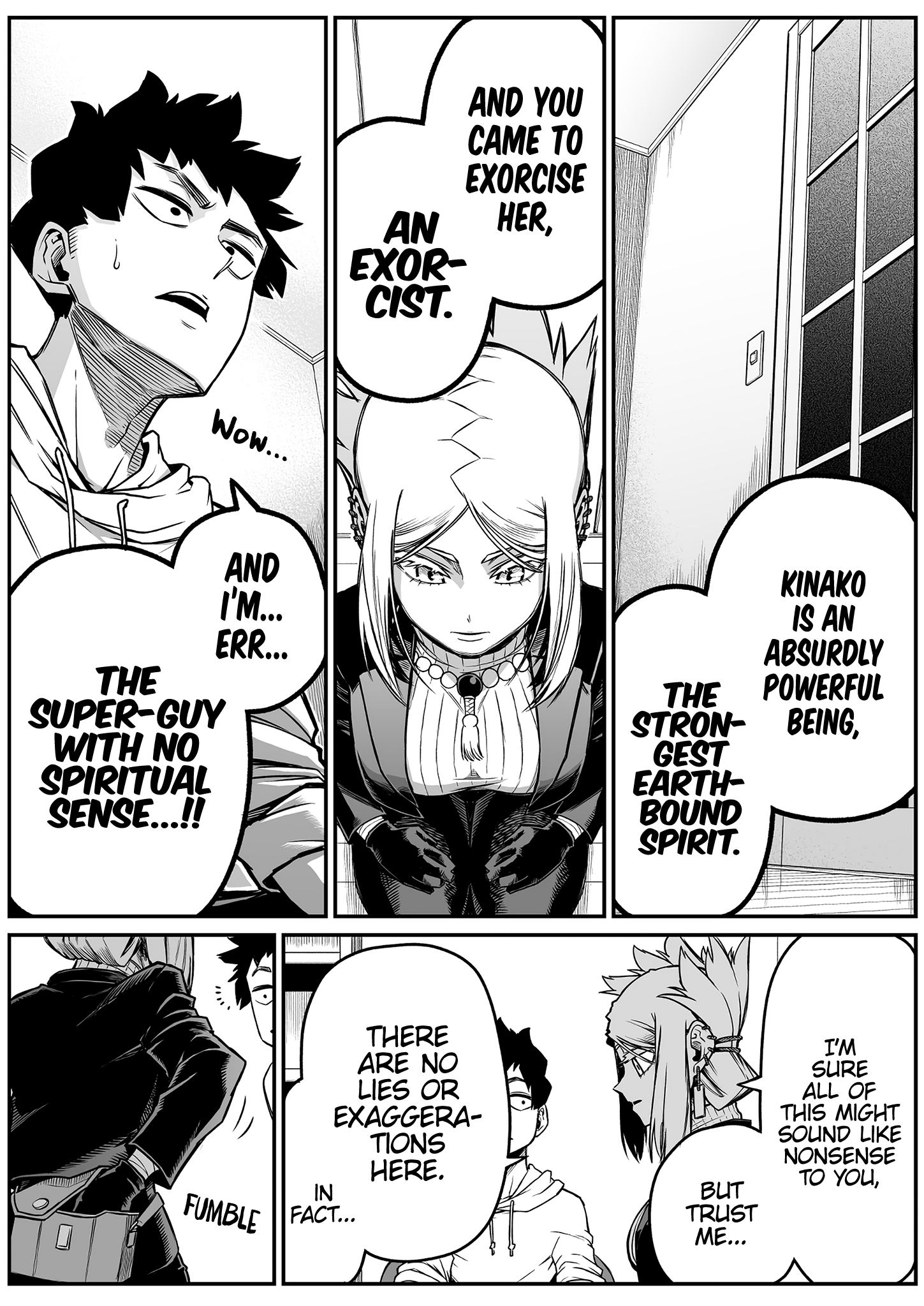 The Strongest Haunted House and the Guy With No Spiritual Sense chapter 23 - page 4