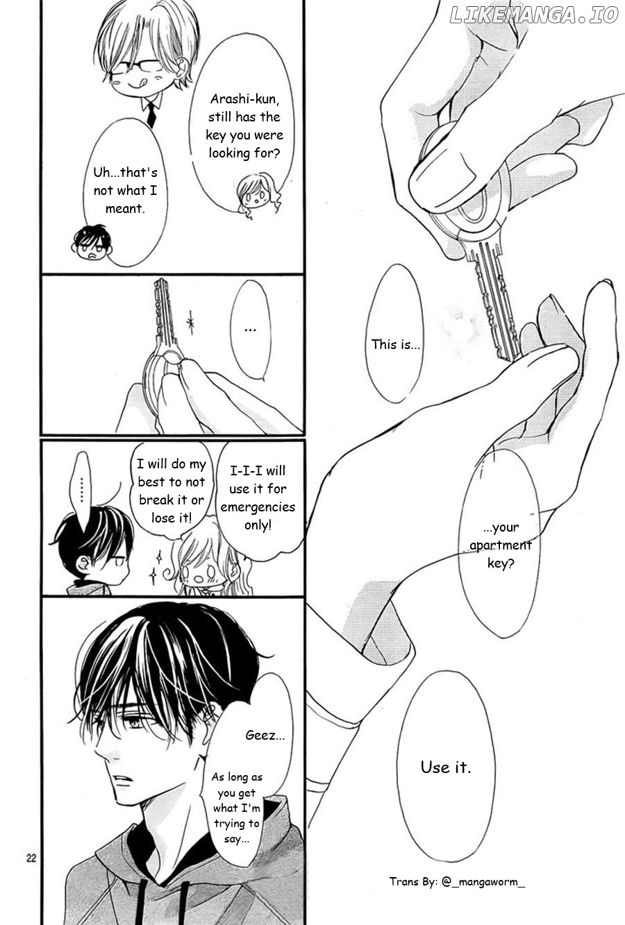 Boku Ni Hana No Melancholy chapter 40 - page 21