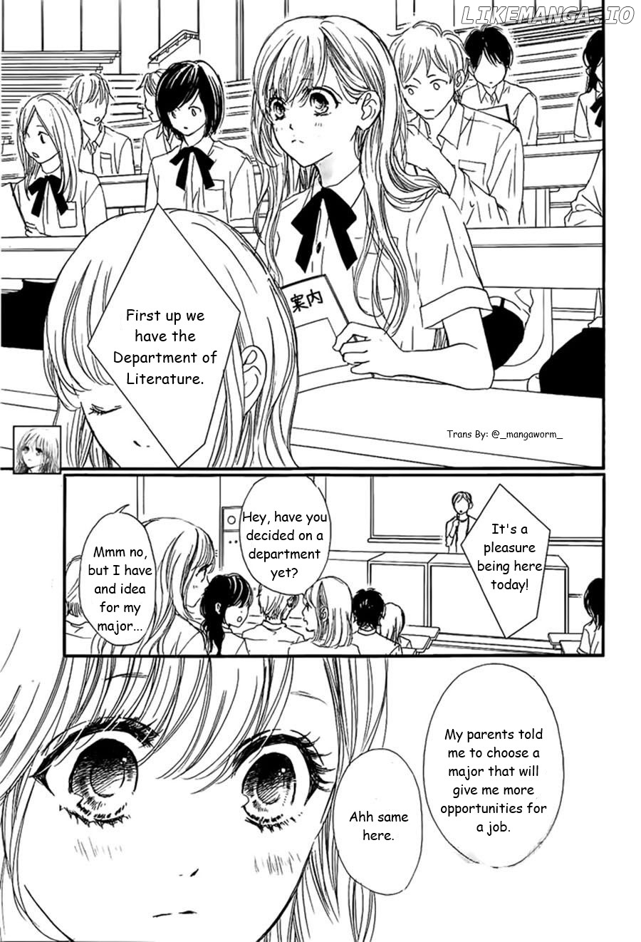 Boku Ni Hana No Melancholy chapter 47 - page 2