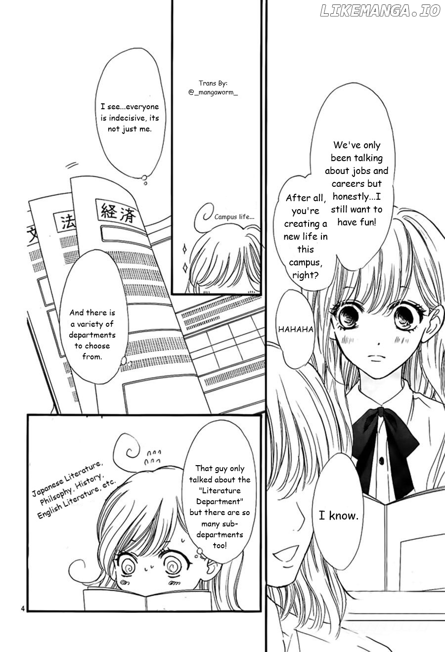 Boku Ni Hana No Melancholy chapter 47 - page 3