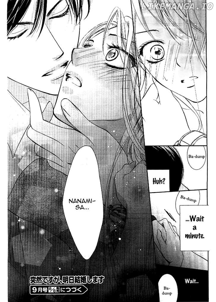 Totsuzen Desu ga, Ashita Kekkon Shimasu chapter 4 - page 34