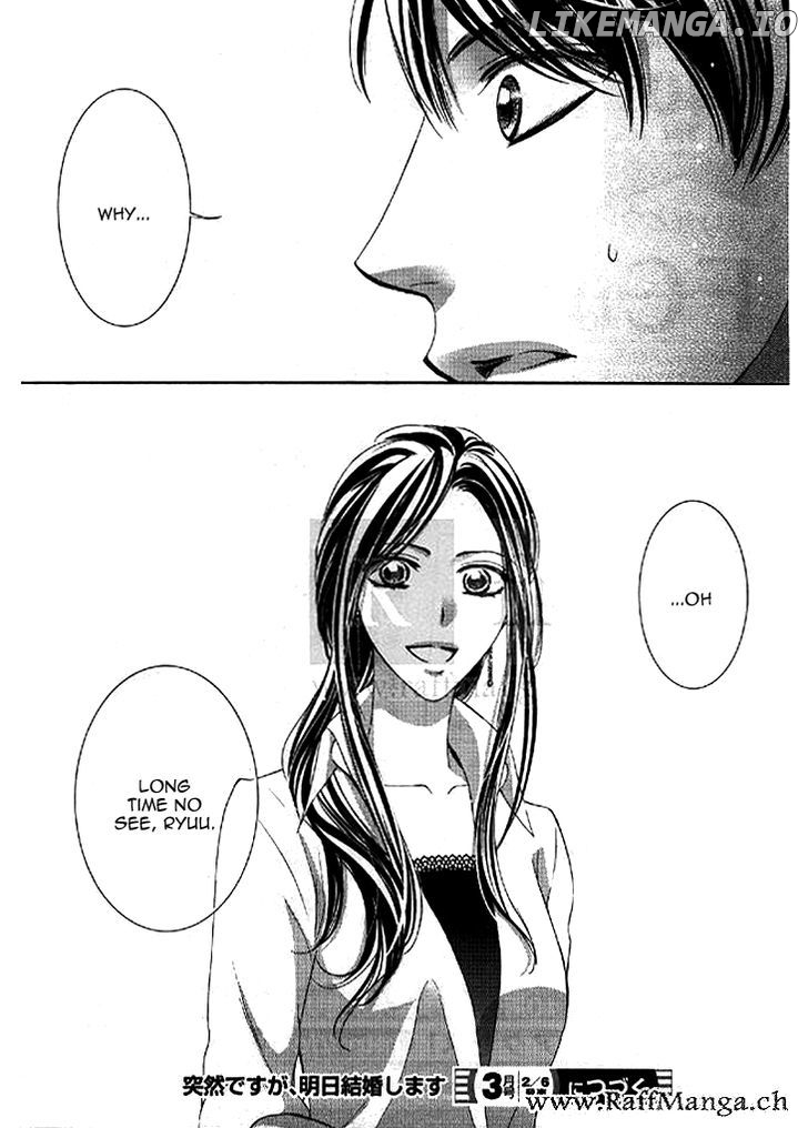 Totsuzen Desu ga, Ashita Kekkon Shimasu chapter 10 - page 34