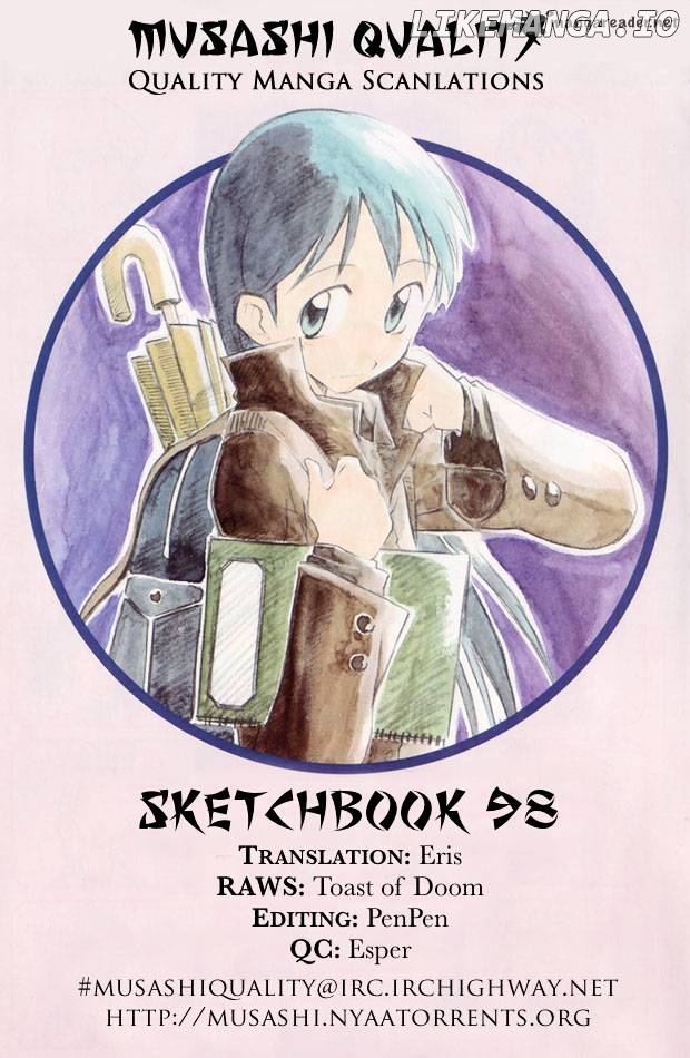 Sketchbook - Manga chapter 98 - page 1