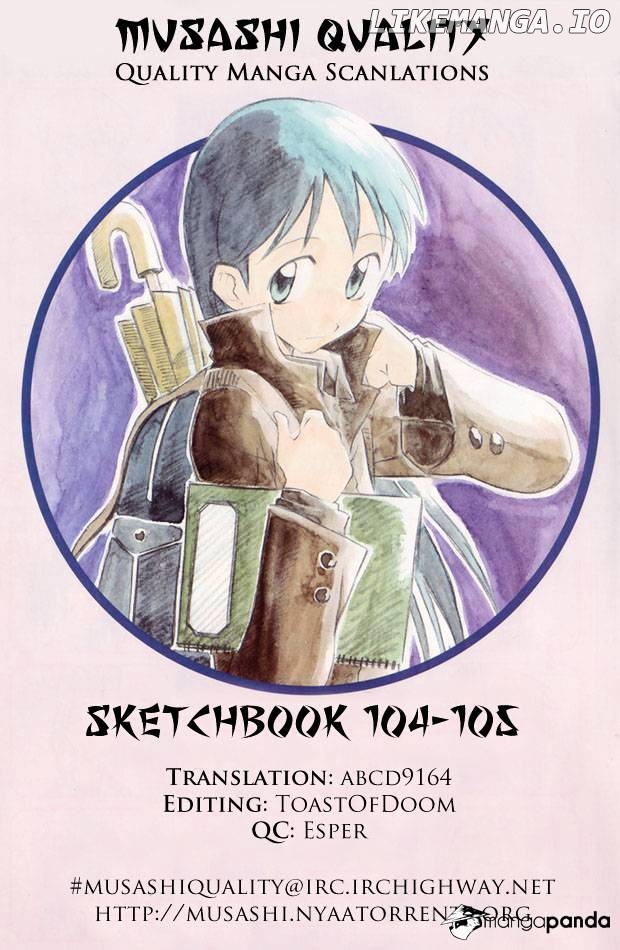 Sketchbook - Manga chapter 104 - page 1