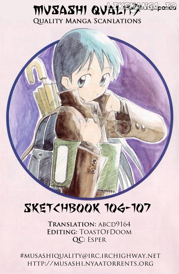 Sketchbook - Manga chapter 106 - page 1