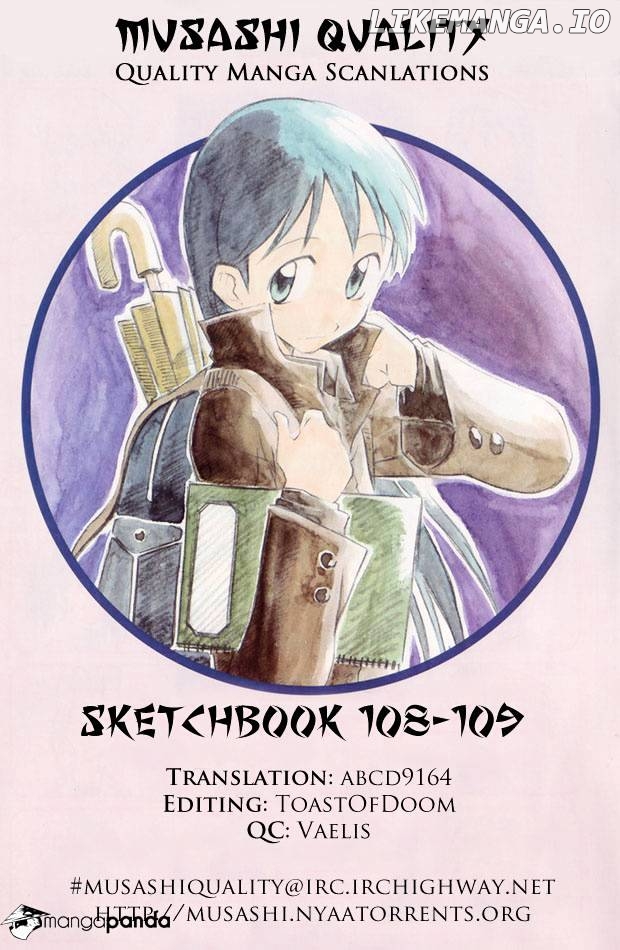 Sketchbook - Manga chapter 108 - page 1