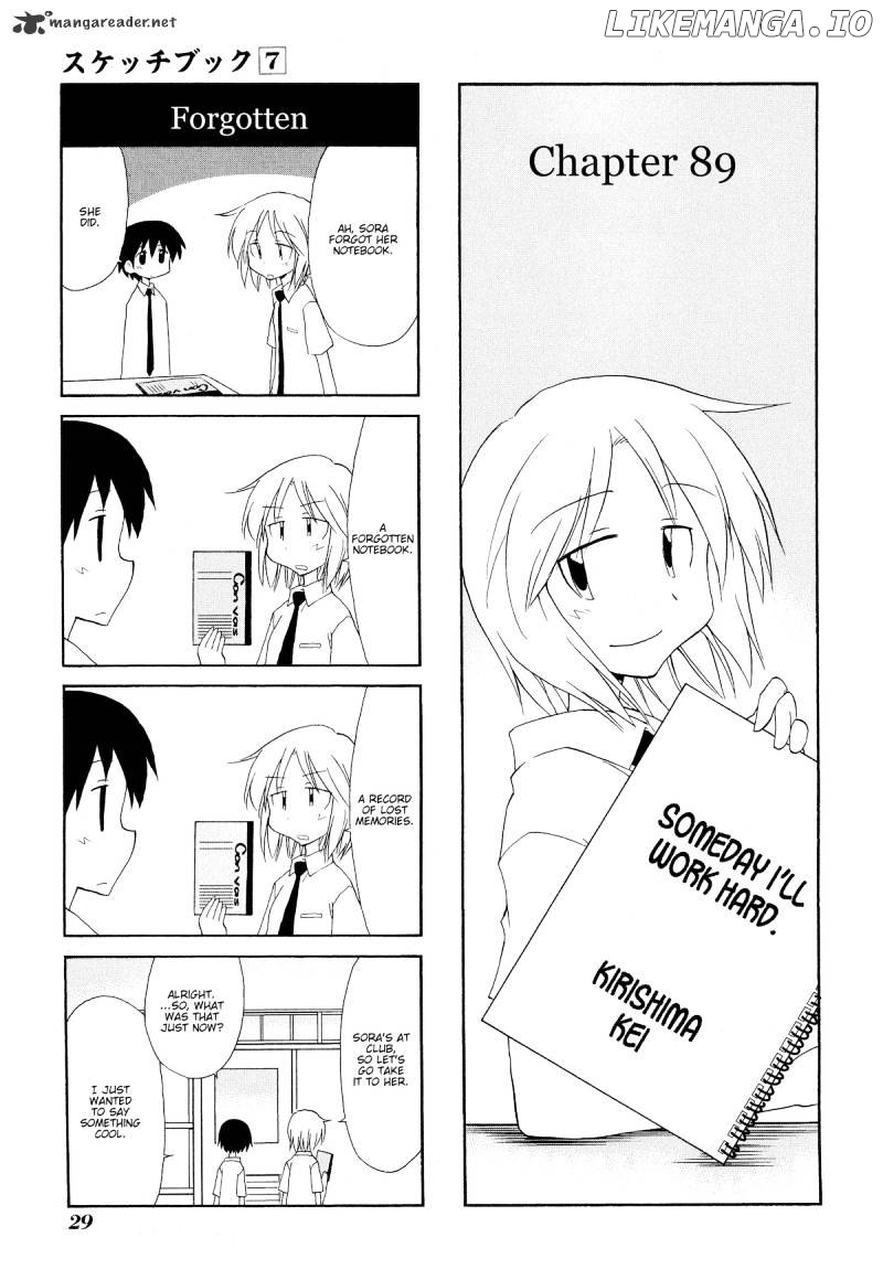 Sketchbook - Manga chapter 89 - page 2