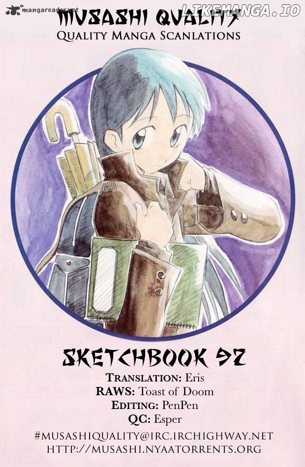 Sketchbook - Manga chapter 92 - page 1