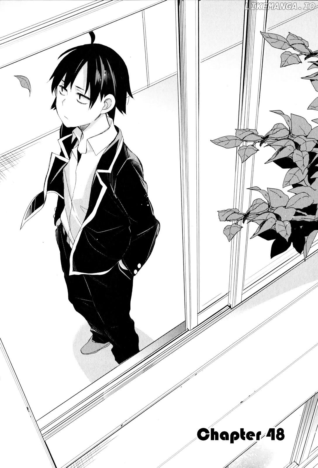 Yahari Ore no Seishun Rabukome wa Machigatte Iru. - Mougenroku chapter 48 - page 1
