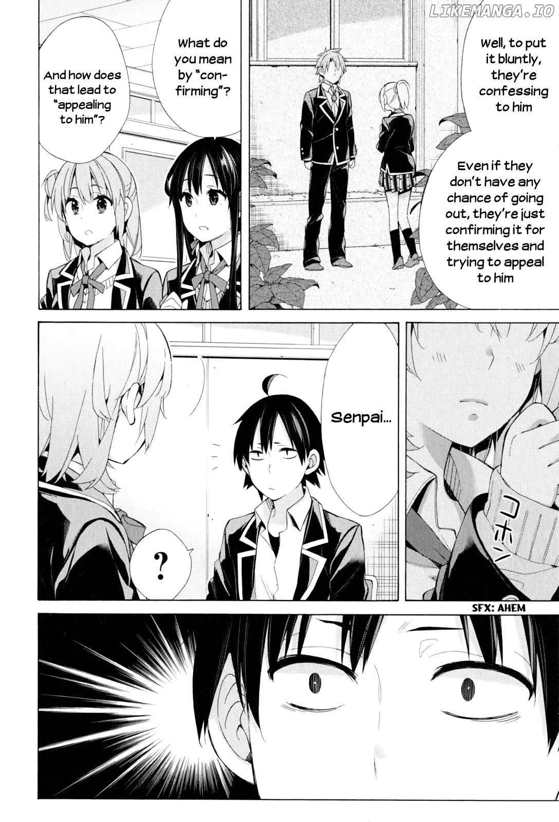 Yahari Ore no Seishun Rabukome wa Machigatte Iru. - Mougenroku chapter 48 - page 6