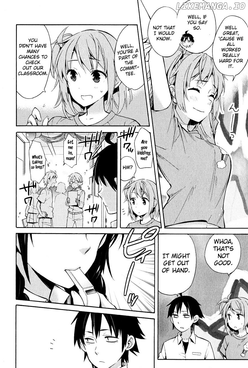 Yahari Ore no Seishun Rabukome wa Machigatte Iru. - Mougenroku chapter 24 - page 26
