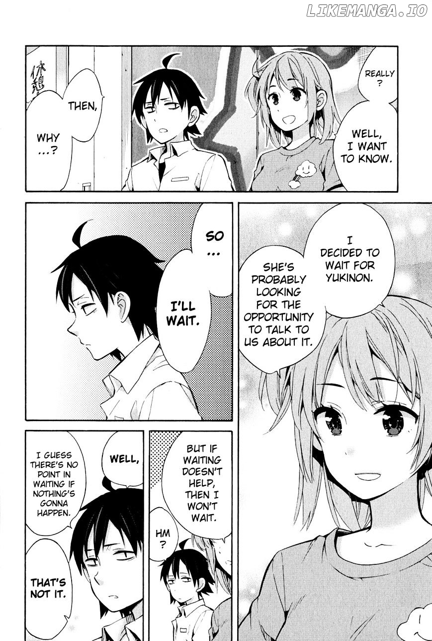Yahari Ore no Seishun Rabukome wa Machigatte Iru. - Mougenroku chapter 24 - page 30
