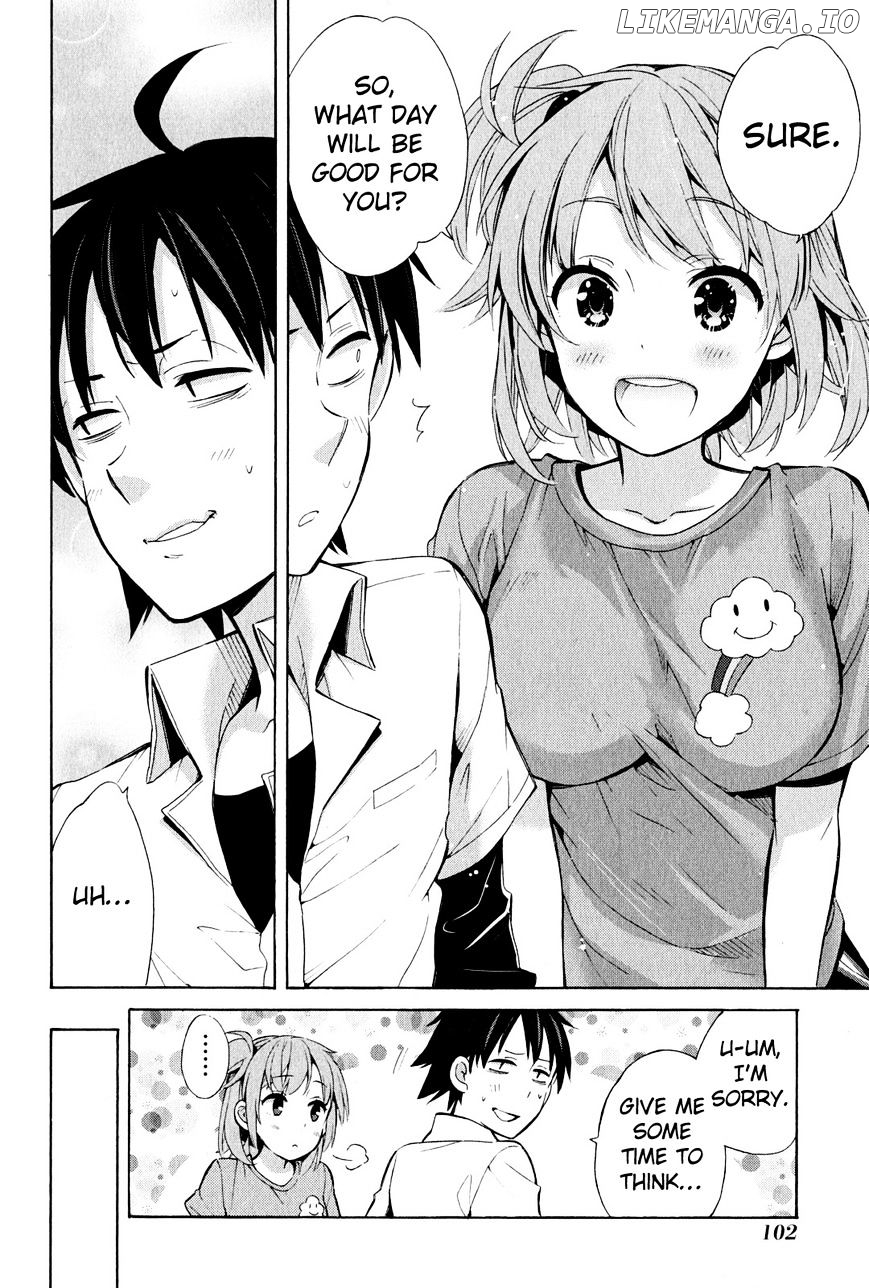 Yahari Ore no Seishun Rabukome wa Machigatte Iru. - Mougenroku chapter 24 - page 36