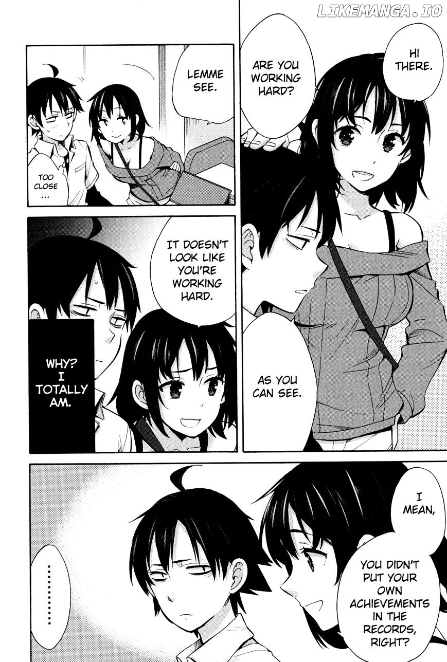 Yahari Ore no Seishun Rabukome wa Machigatte Iru. - Mougenroku chapter 24 - page 6