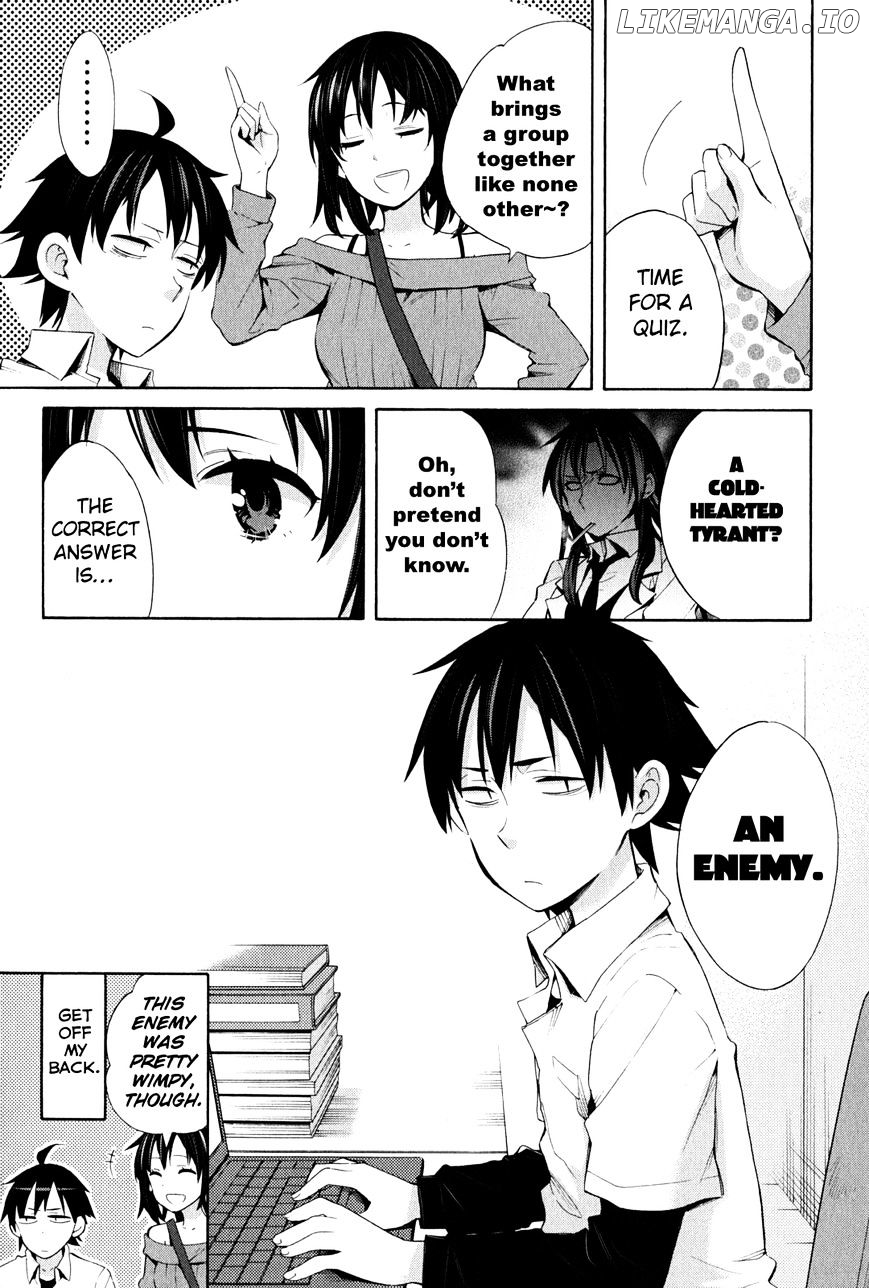 Yahari Ore no Seishun Rabukome wa Machigatte Iru. - Mougenroku chapter 24 - page 7