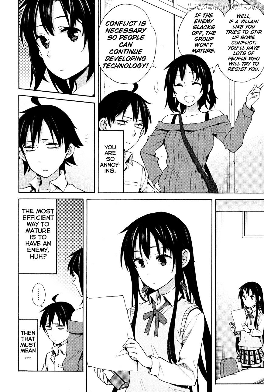 Yahari Ore no Seishun Rabukome wa Machigatte Iru. - Mougenroku chapter 24 - page 8