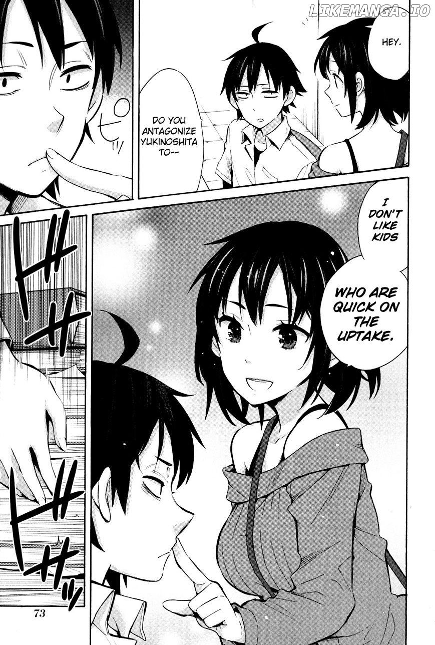 Yahari Ore no Seishun Rabukome wa Machigatte Iru. - Mougenroku chapter 24 - page 9