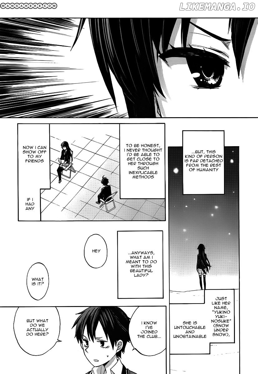 Yahari Ore no Seishun Rabukome wa Machigatte Iru. - Mougenroku chapter 1 - page 23