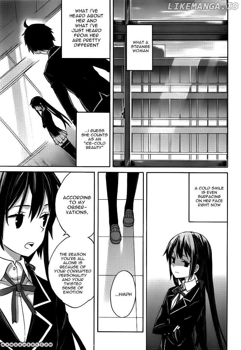 Yahari Ore no Seishun Rabukome wa Machigatte Iru. - Mougenroku chapter 1 - page 30