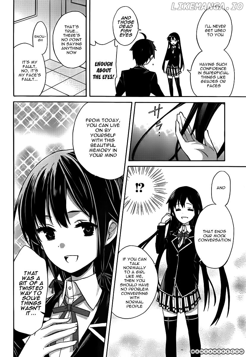 Yahari Ore no Seishun Rabukome wa Machigatte Iru. - Mougenroku chapter 1 - page 33