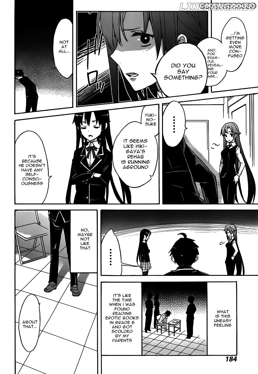 Yahari Ore no Seishun Rabukome wa Machigatte Iru. - Mougenroku chapter 1 - page 37
