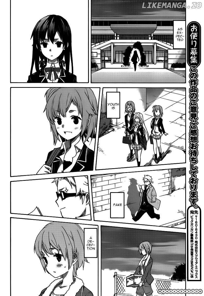 Yahari Ore no Seishun Rabukome wa Machigatte Iru. - Mougenroku chapter 1 - page 49