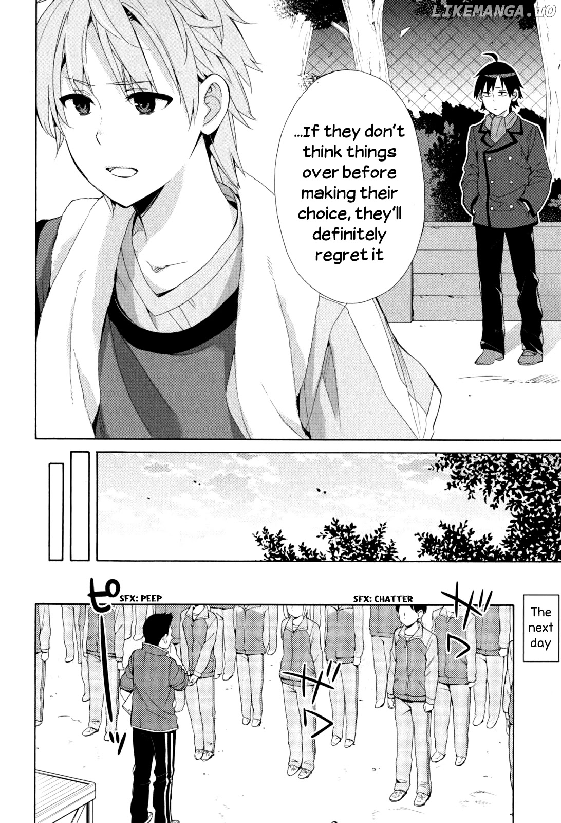 Yahari Ore no Seishun Rabukome wa Machigatte Iru. - Mougenroku chapter 49 - page 10