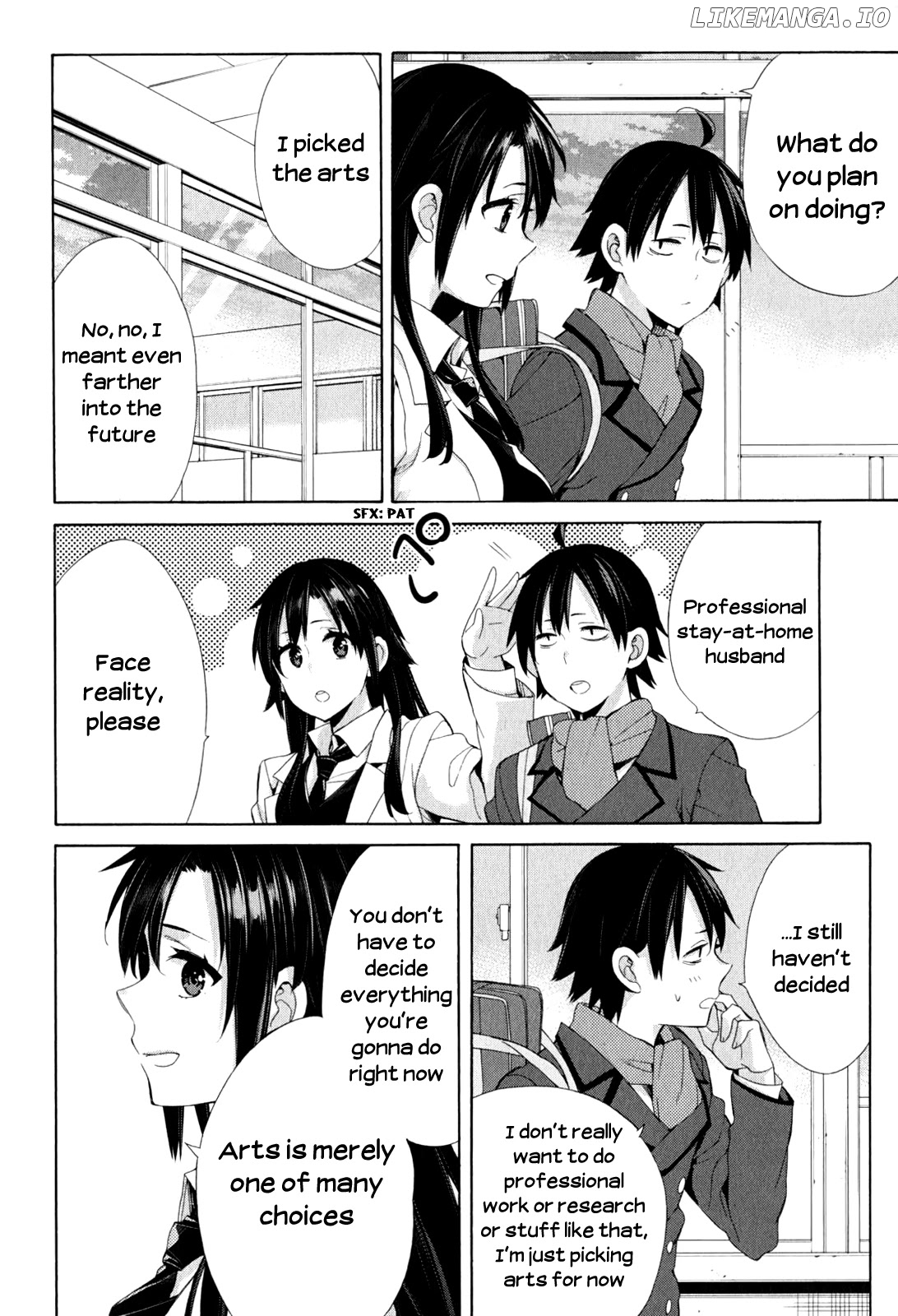 Yahari Ore no Seishun Rabukome wa Machigatte Iru. - Mougenroku chapter 49 - page 20