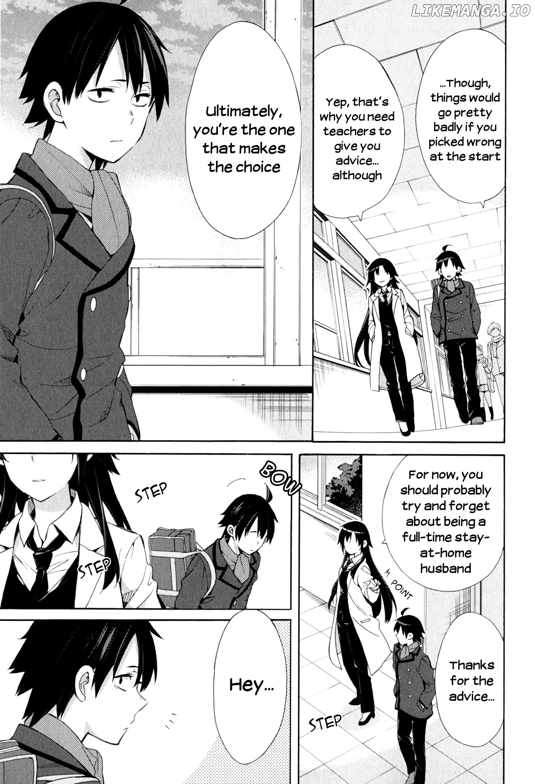 Yahari Ore no Seishun Rabukome wa Machigatte Iru. - Mougenroku chapter 49 - page 21