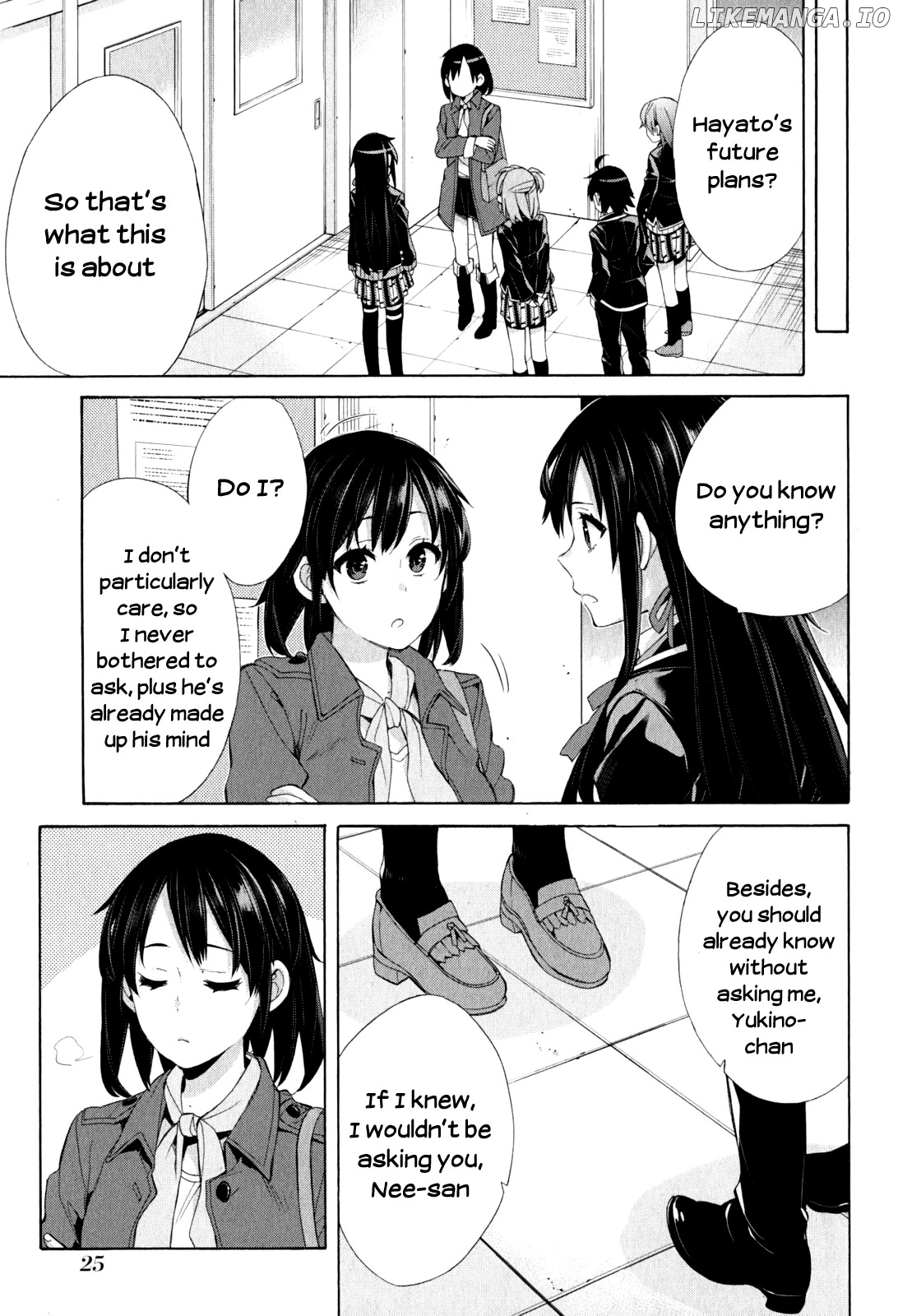Yahari Ore no Seishun Rabukome wa Machigatte Iru. - Mougenroku chapter 49 - page 27