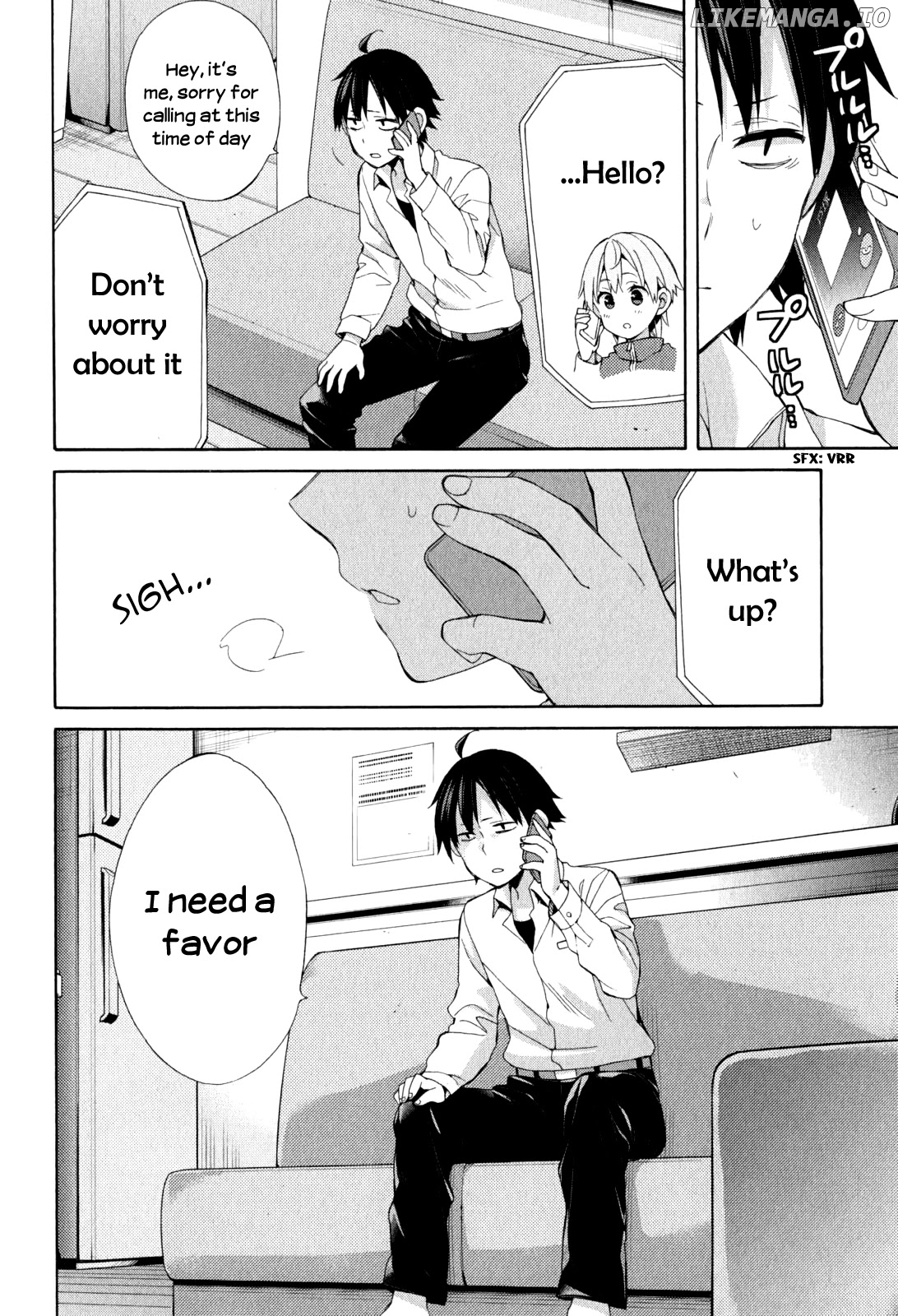 Yahari Ore no Seishun Rabukome wa Machigatte Iru. - Mougenroku chapter 49 - page 36