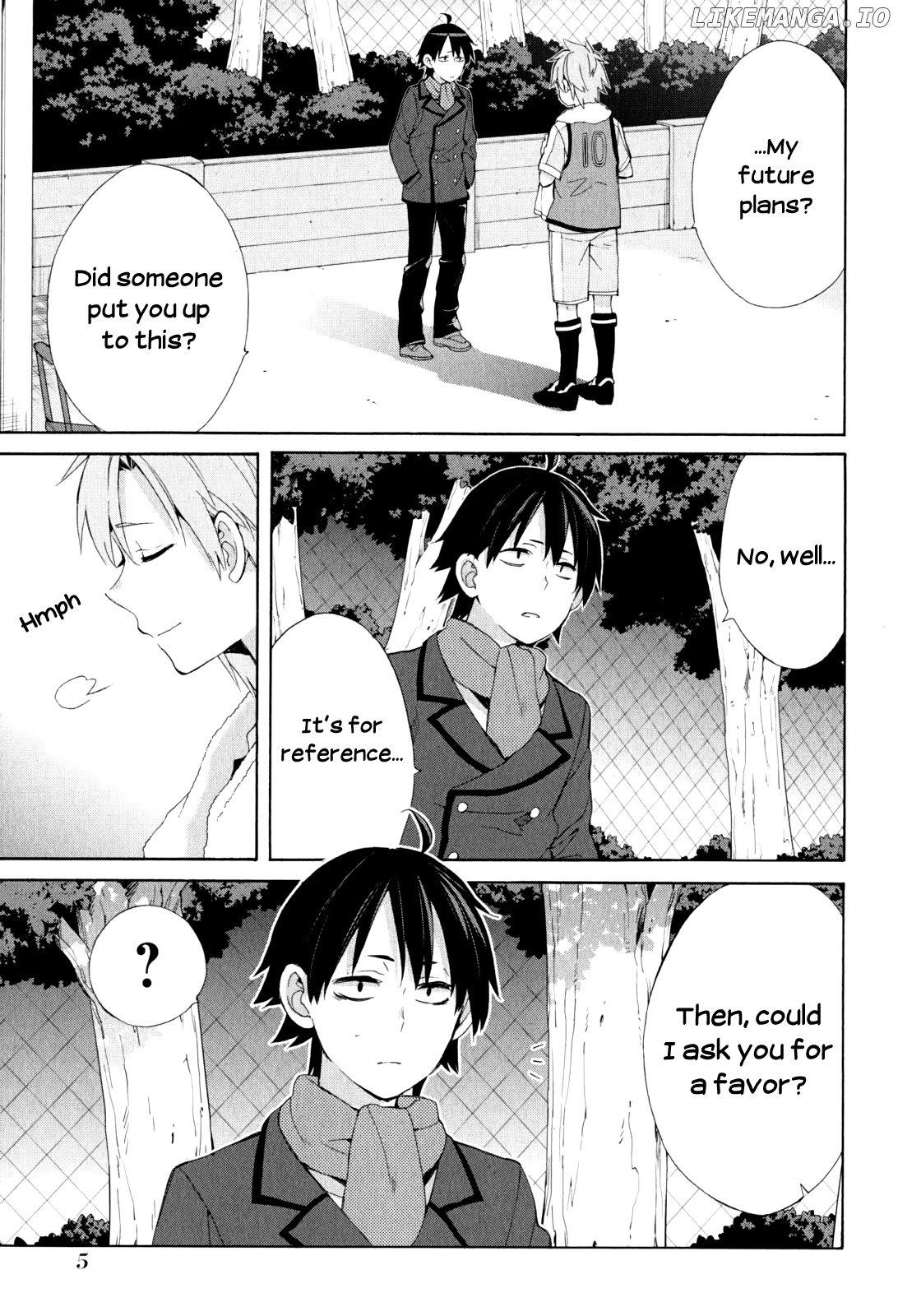 Yahari Ore no Seishun Rabukome wa Machigatte Iru. - Mougenroku chapter 49 - page 7