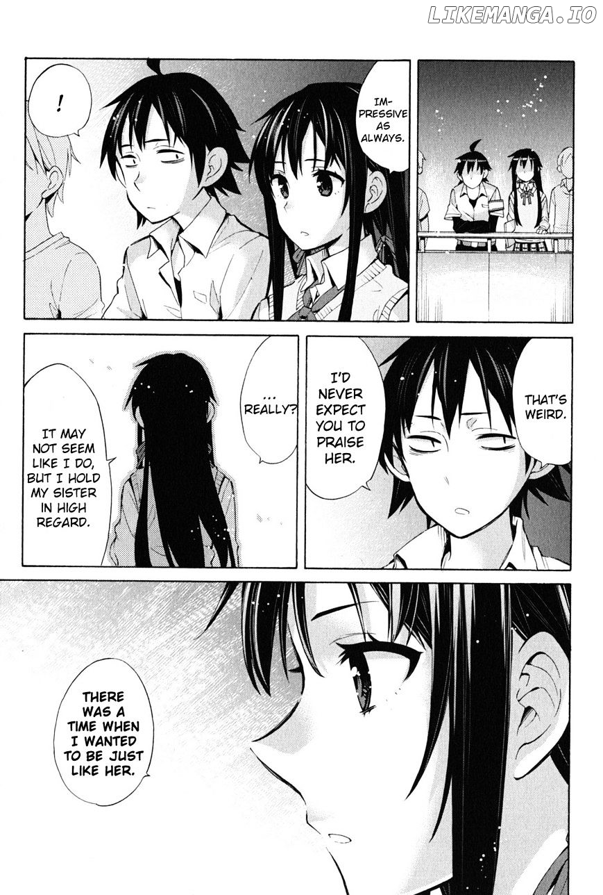 Yahari Ore no Seishun Rabukome wa Machigatte Iru. - Mougenroku chapter 25 - page 12