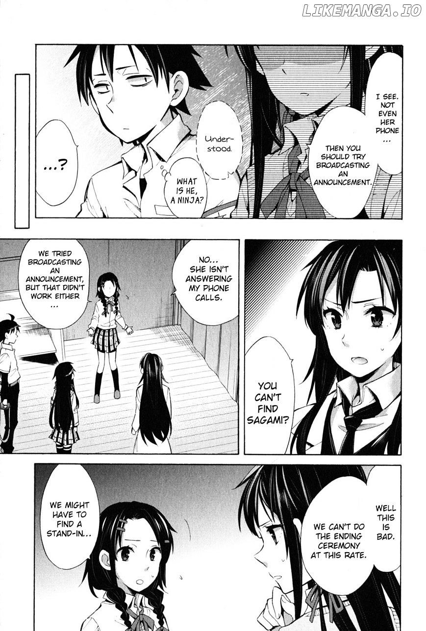 Yahari Ore no Seishun Rabukome wa Machigatte Iru. - Mougenroku chapter 25 - page 14