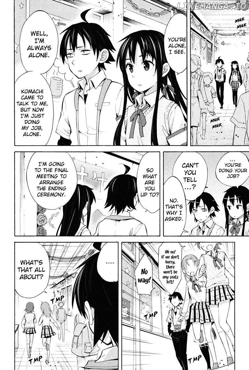 Yahari Ore no Seishun Rabukome wa Machigatte Iru. - Mougenroku chapter 25 - page 8