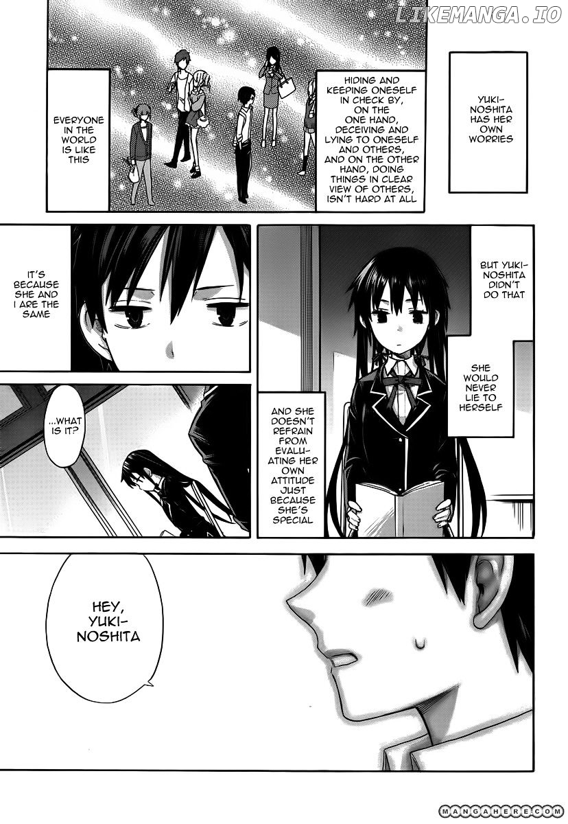 Yahari Ore no Seishun Rabukome wa Machigatte Iru. - Mougenroku chapter 2 - page 10