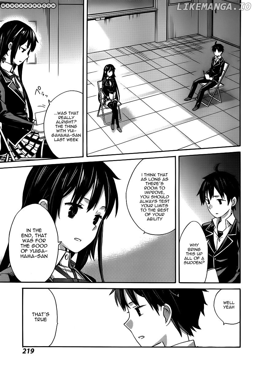 Yahari Ore no Seishun Rabukome wa Machigatte Iru. - Mougenroku chapter 2 - page 32
