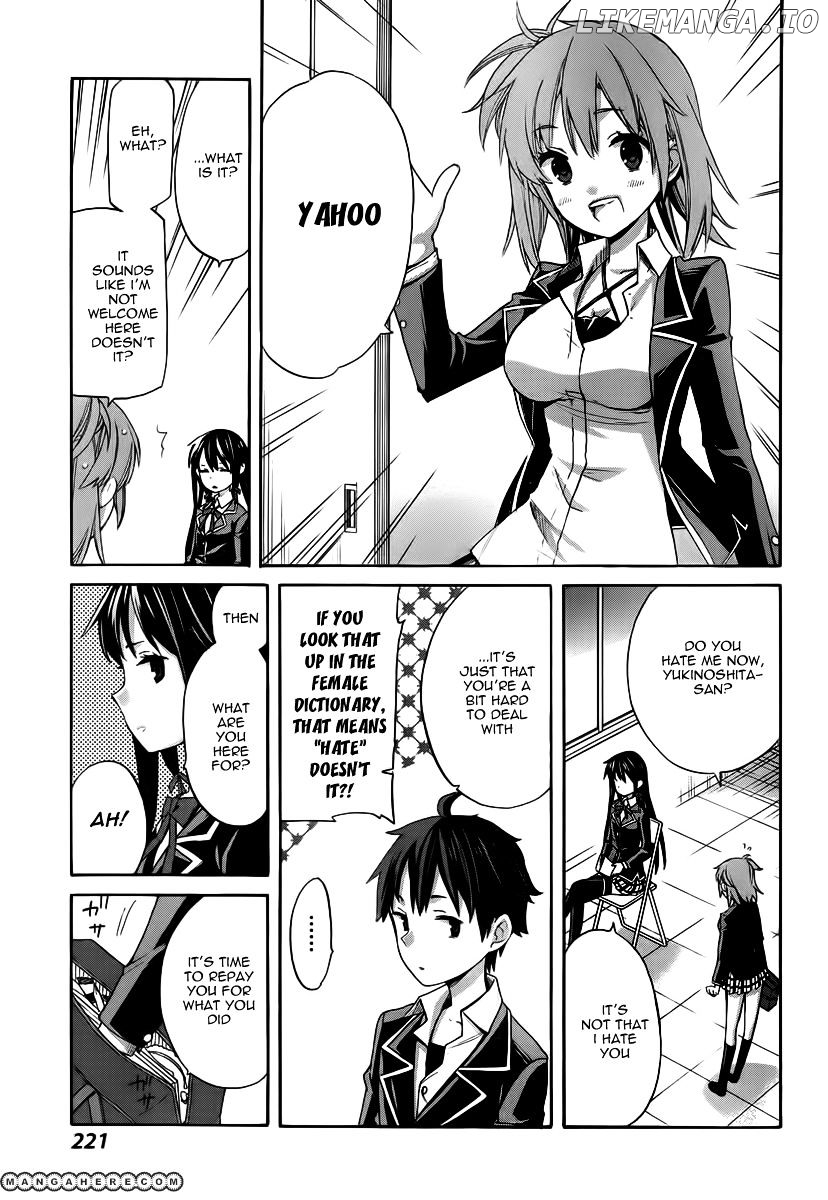 Yahari Ore no Seishun Rabukome wa Machigatte Iru. - Mougenroku chapter 2 - page 34
