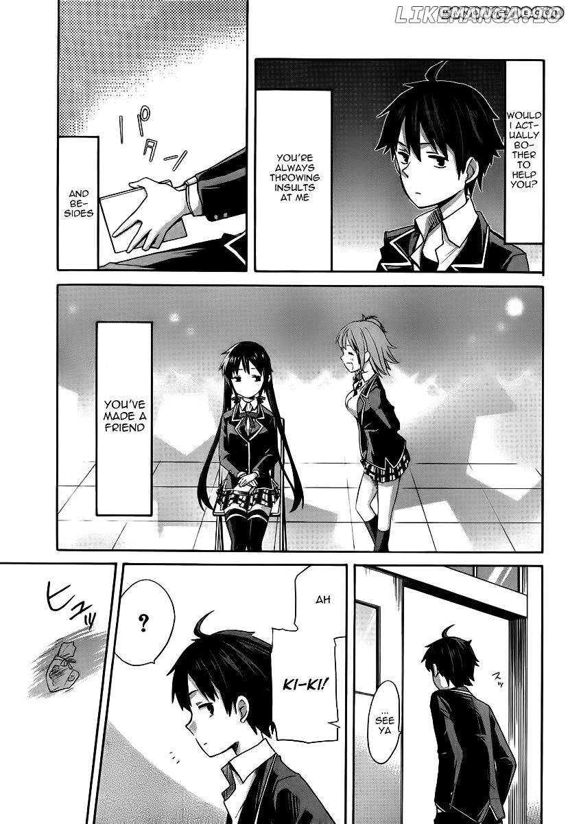 Yahari Ore no Seishun Rabukome wa Machigatte Iru. - Mougenroku chapter 2 - page 36