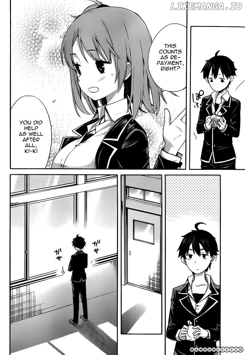 Yahari Ore no Seishun Rabukome wa Machigatte Iru. - Mougenroku chapter 2 - page 37
