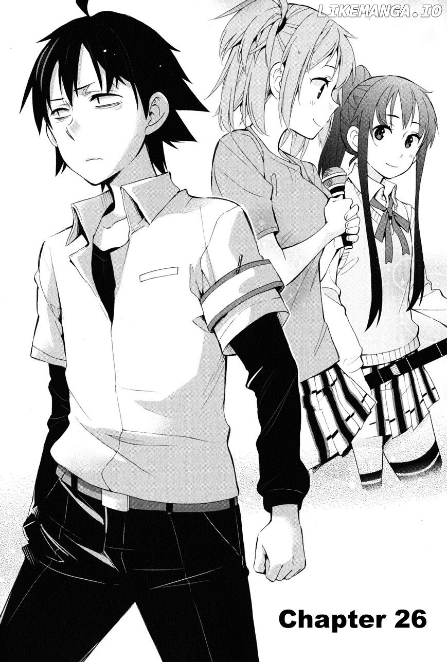 Yahari Ore no Seishun Rabukome wa Machigatte Iru. - Mougenroku chapter 26 - page 1