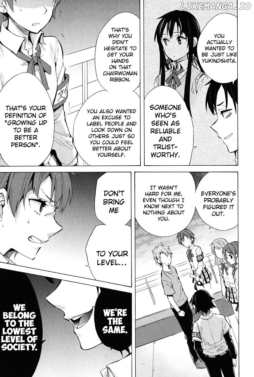 Yahari Ore no Seishun Rabukome wa Machigatte Iru. - Mougenroku chapter 26 - page 14