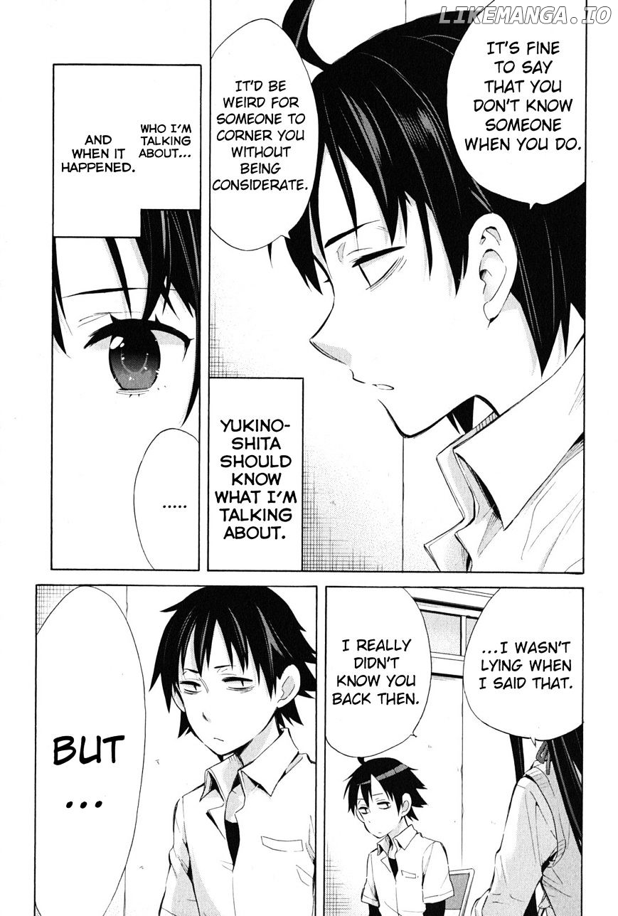 Yahari Ore no Seishun Rabukome wa Machigatte Iru. - Mougenroku chapter 26 - page 36