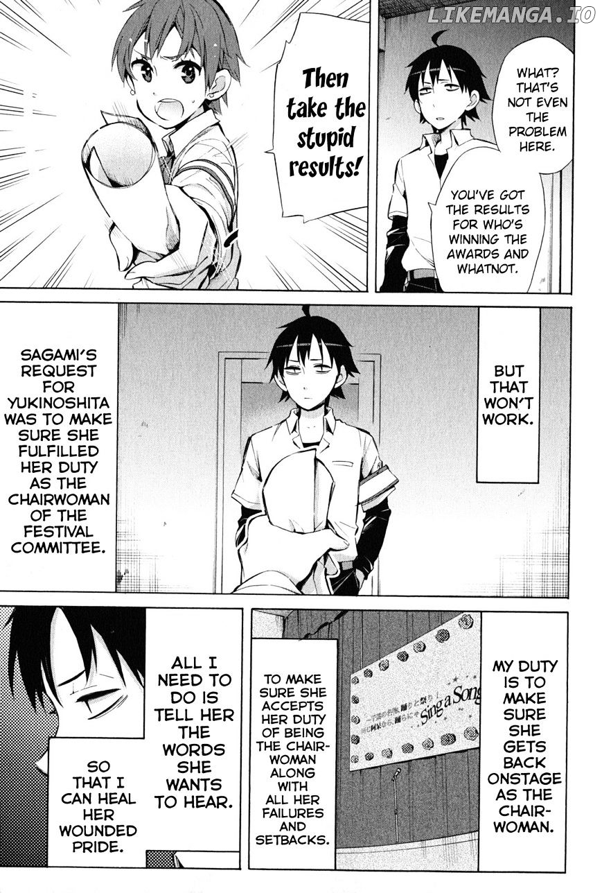 Yahari Ore no Seishun Rabukome wa Machigatte Iru. - Mougenroku chapter 26 - page 7