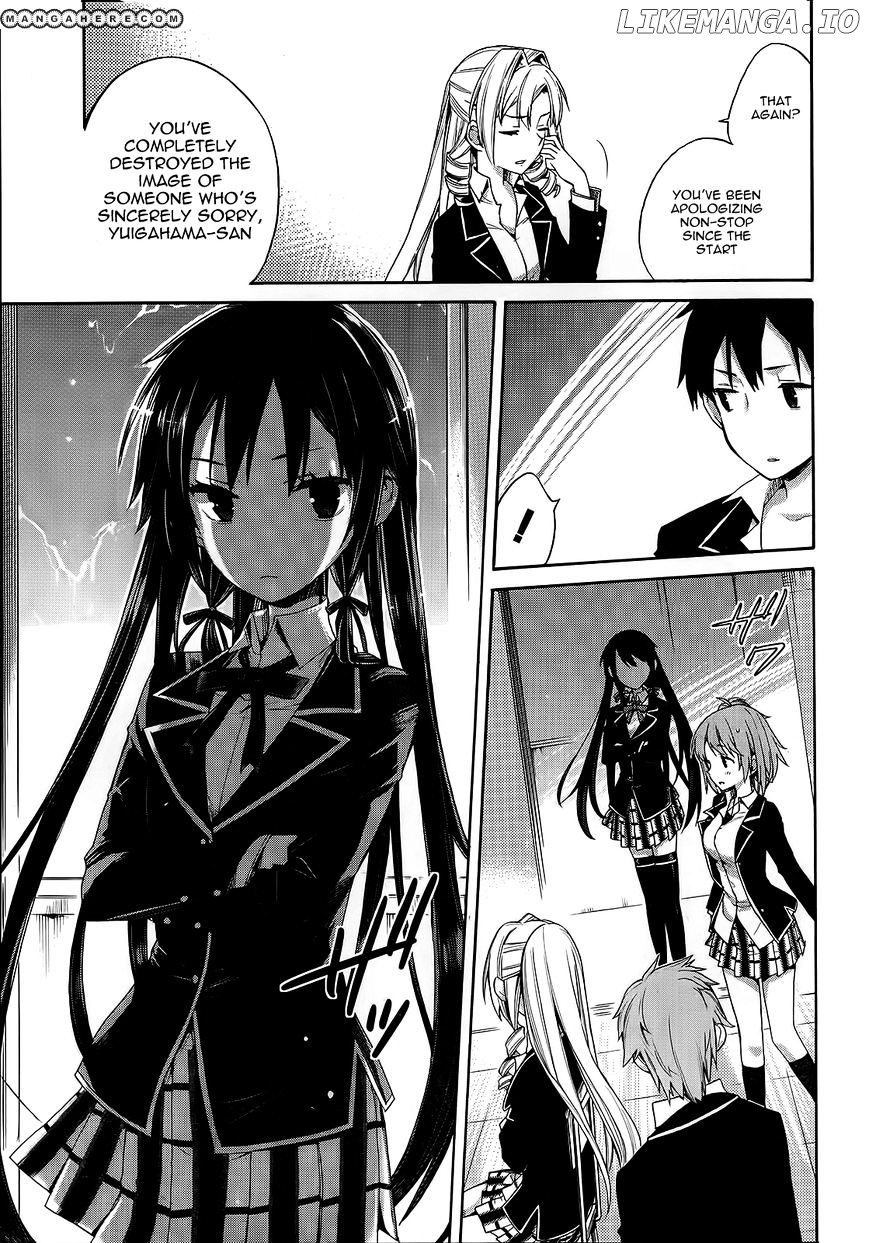 Yahari Ore no Seishun Rabukome wa Machigatte Iru. - Mougenroku chapter 3 - page 11