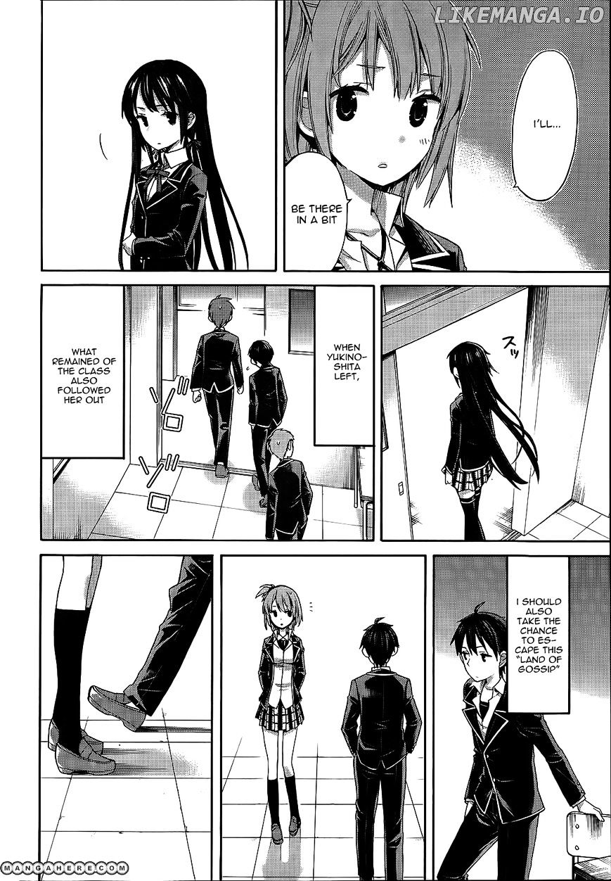 Yahari Ore no Seishun Rabukome wa Machigatte Iru. - Mougenroku chapter 3 - page 16