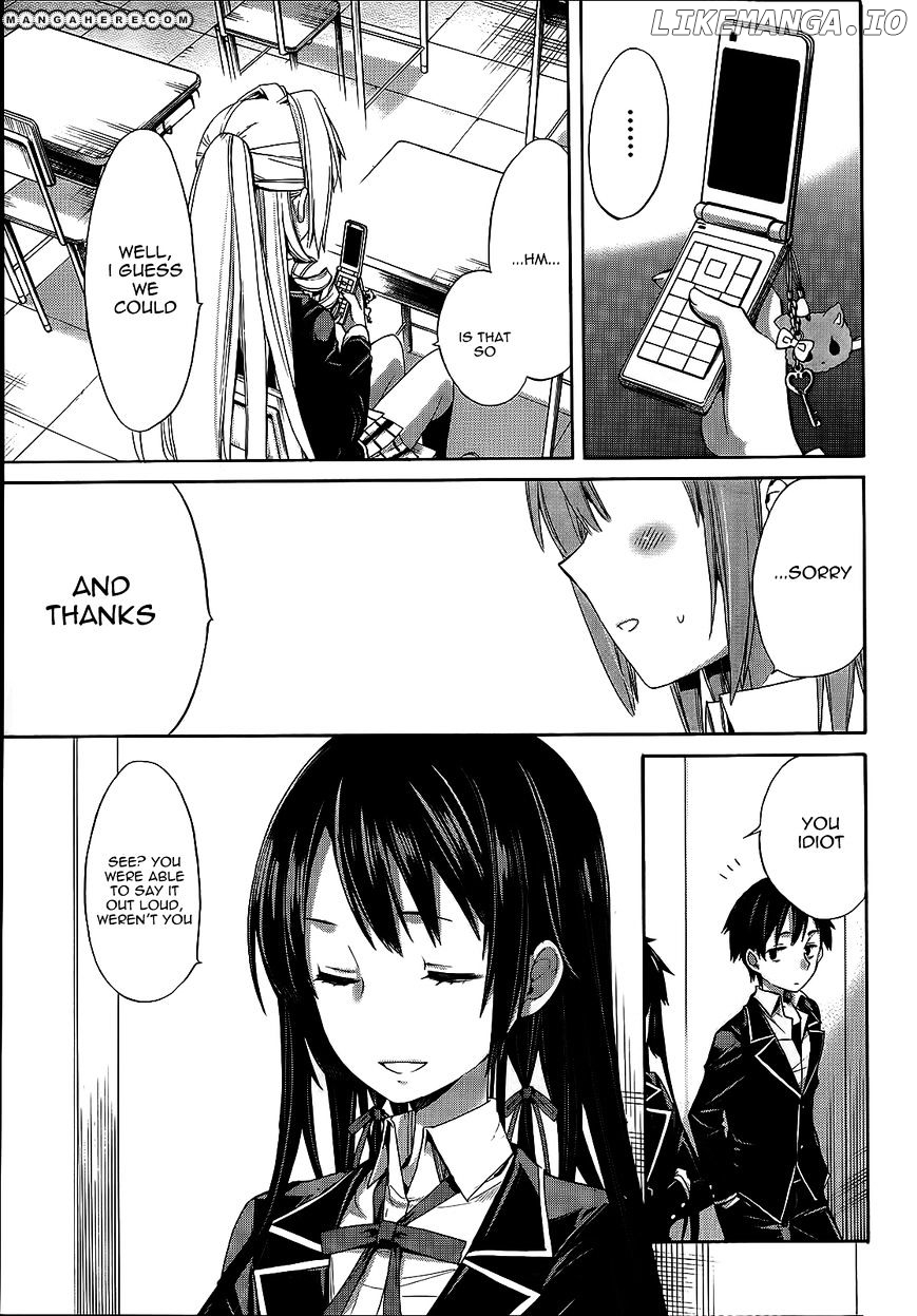 Yahari Ore no Seishun Rabukome wa Machigatte Iru. - Mougenroku chapter 3 - page 23