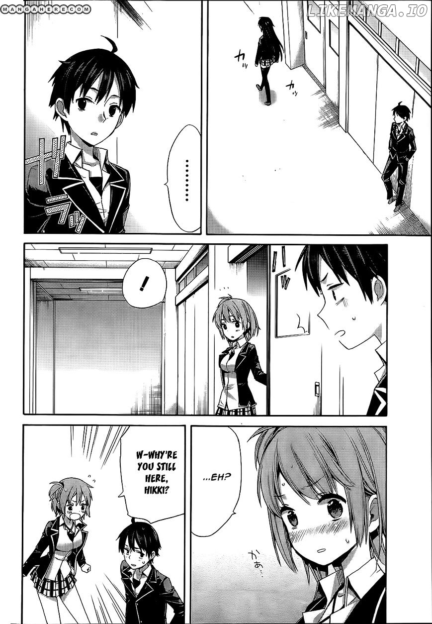 Yahari Ore no Seishun Rabukome wa Machigatte Iru. - Mougenroku chapter 3 - page 24