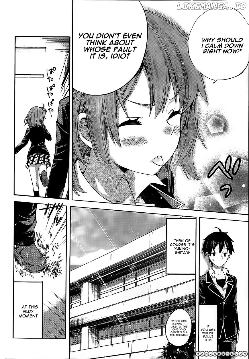 Yahari Ore no Seishun Rabukome wa Machigatte Iru. - Mougenroku chapter 3 - page 26
