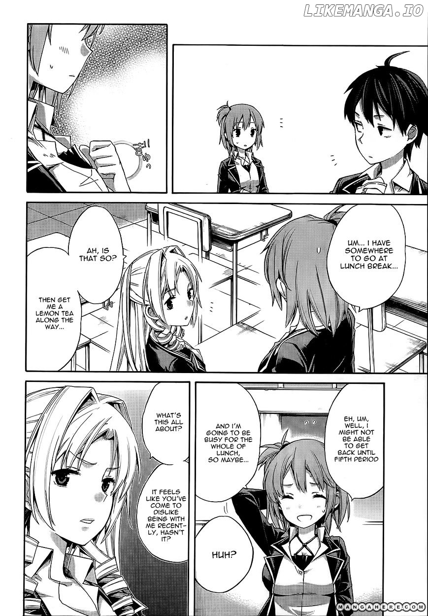 Yahari Ore no Seishun Rabukome wa Machigatte Iru. - Mougenroku chapter 3 - page 8